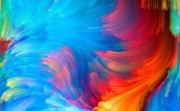 彩色教案模板5篇