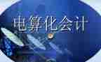 会计电算化个人总结7篇