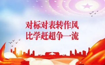 企业对标工作总结报告5篇