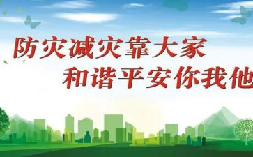 学校防灾活动总结8篇