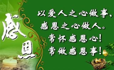 感恩总结活动总结模板8篇