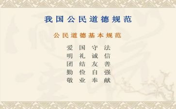 文明规范的心得体会5篇