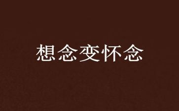 有关怀念作文6篇