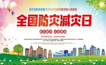 国际减灾活动总结报告6篇