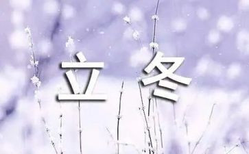立冬节气活动总结7篇