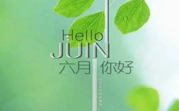 六月月工作总结5篇