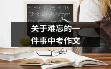 作文我难忘的一件事600字模板7篇