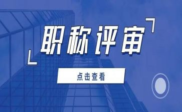 职称评审的工作总结6篇
