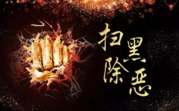 乡镇扫黑除恶工作总结7篇