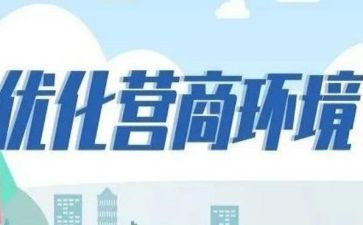 营商环境优化工作总结6篇