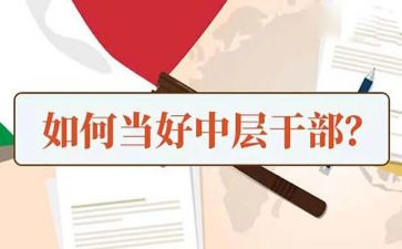 财务中层干部述职报告8篇